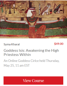 Goddess Isis course