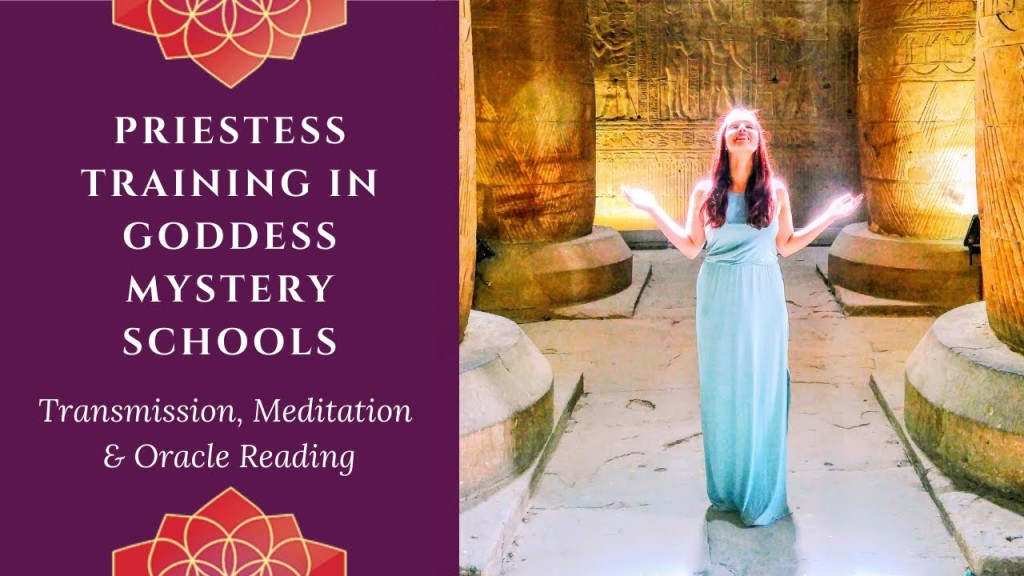 Priestess Training in Goddess Mystery Schools