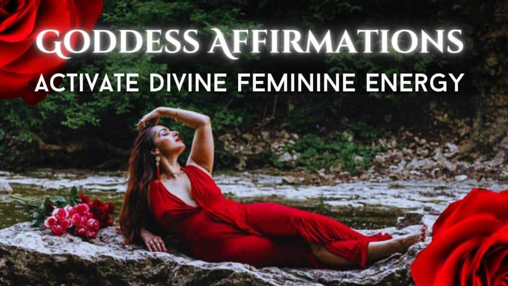 Goddess Affirmations image